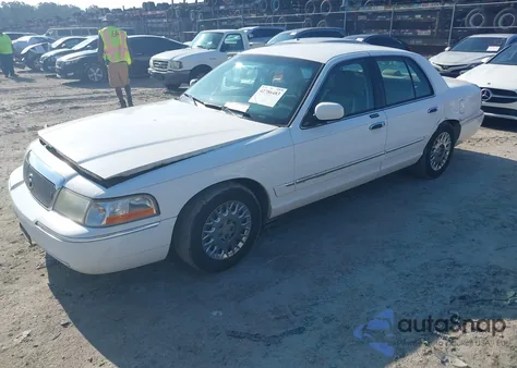 2003 Mercury Grand Marquis Gs from USA, damaged, VIN 2MEFM74W63X634892